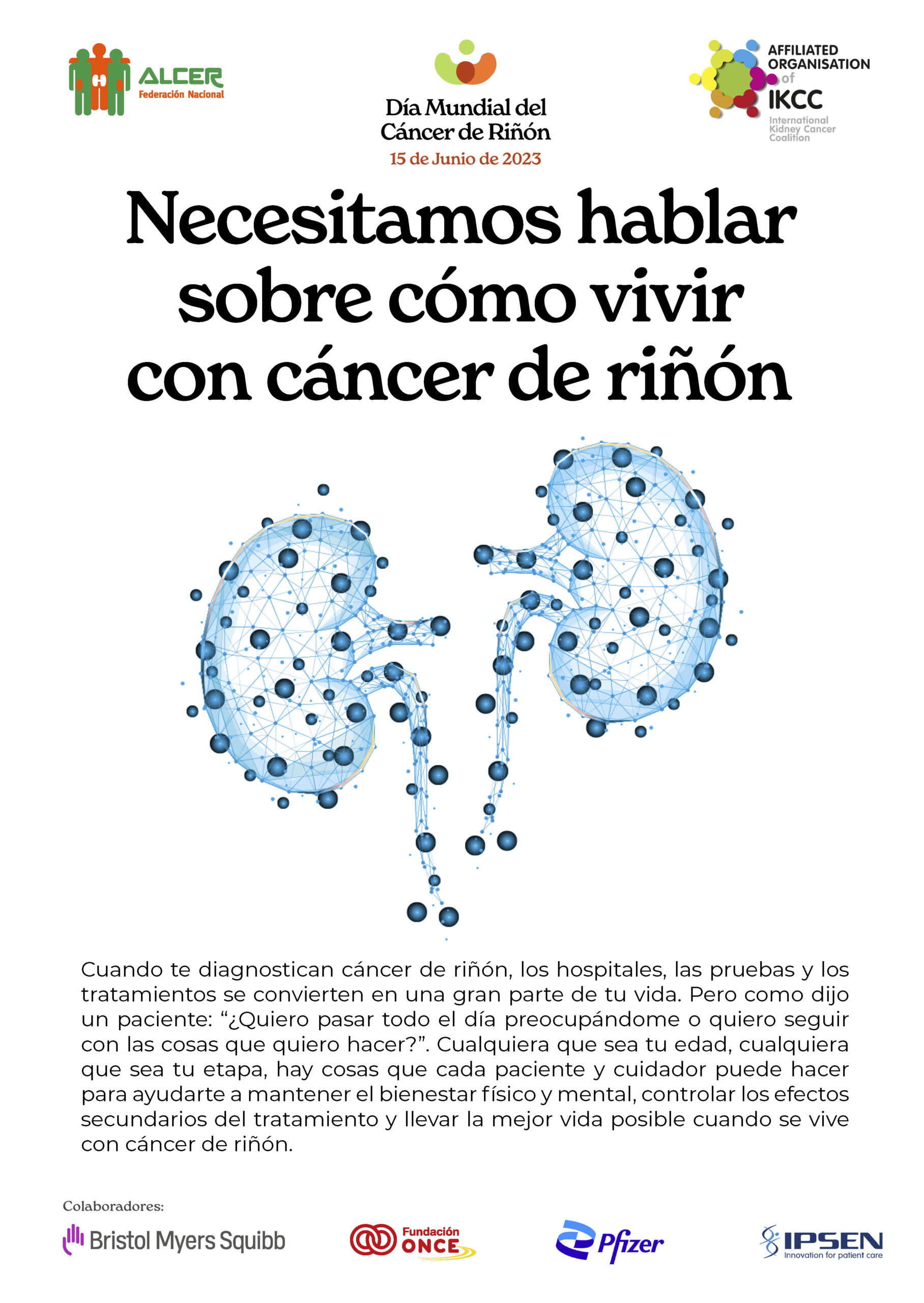 Día Mundial del Cáncer Renal