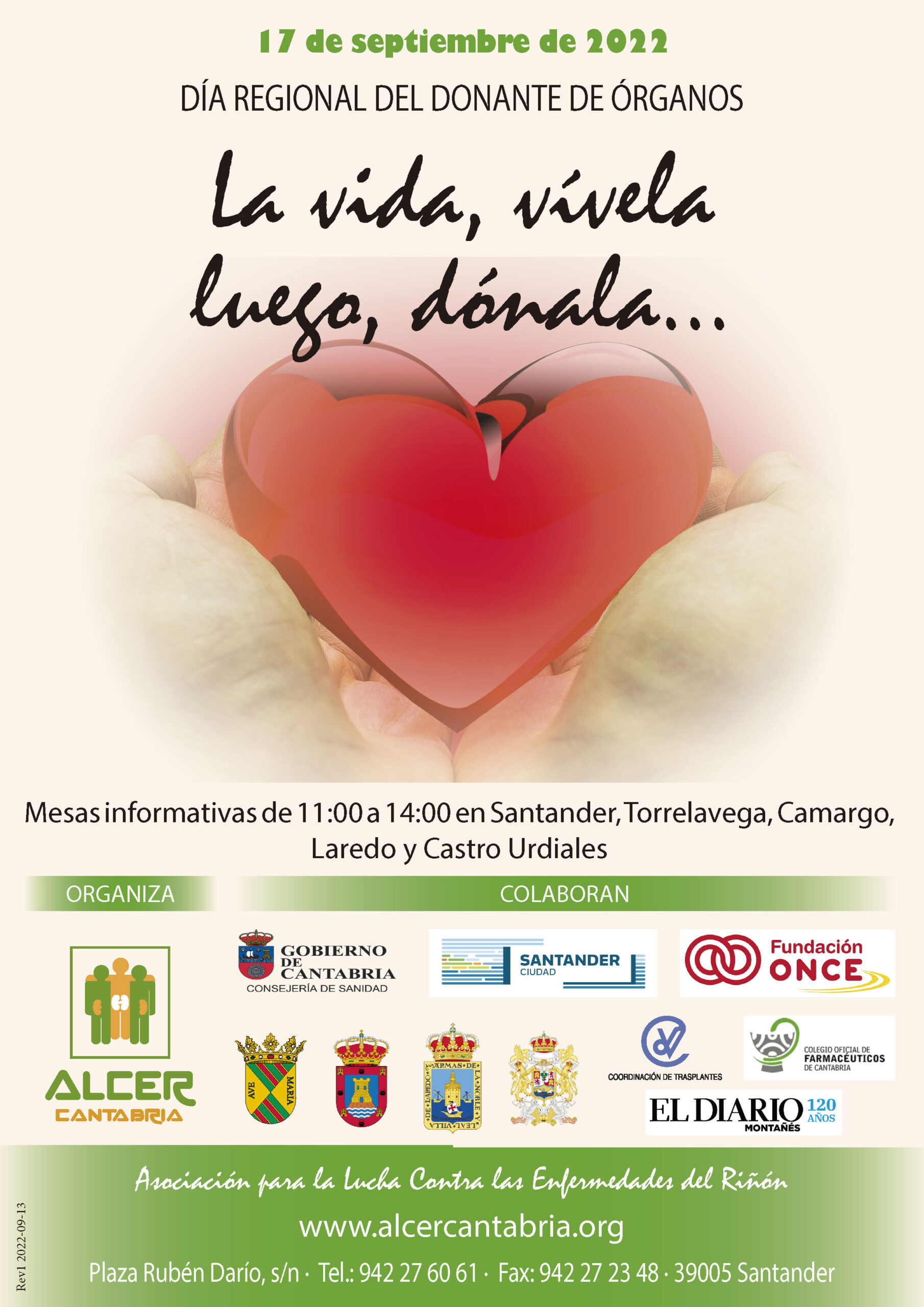 Día Regional del Donante de Órganos