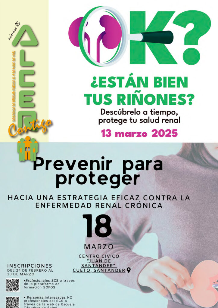 Portada del boletín 78 de ALCER